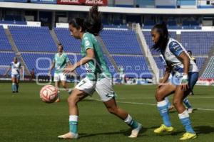 FÚTBOL FEMENIL . PUEBLA VS LEÓN