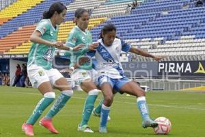 FÚTBOL FEMENIL . PUEBLA VS LEÓN