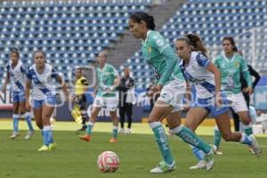 FÚTBOL FEMENIL . PUEBLA VS LEÓN