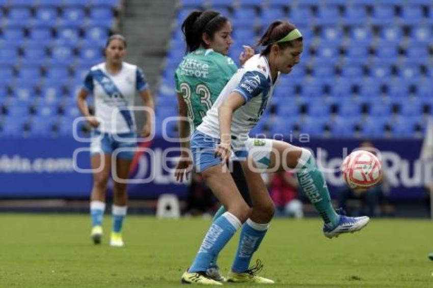 FÚTBOL FEMENIL . PUEBLA VS LEÓN