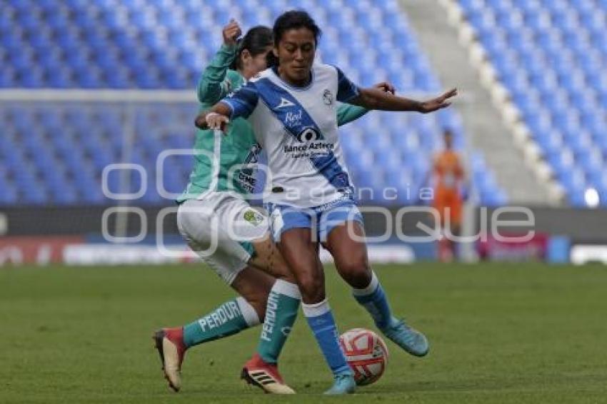 FÚTBOL FEMENIL . PUEBLA VS LEÓN
