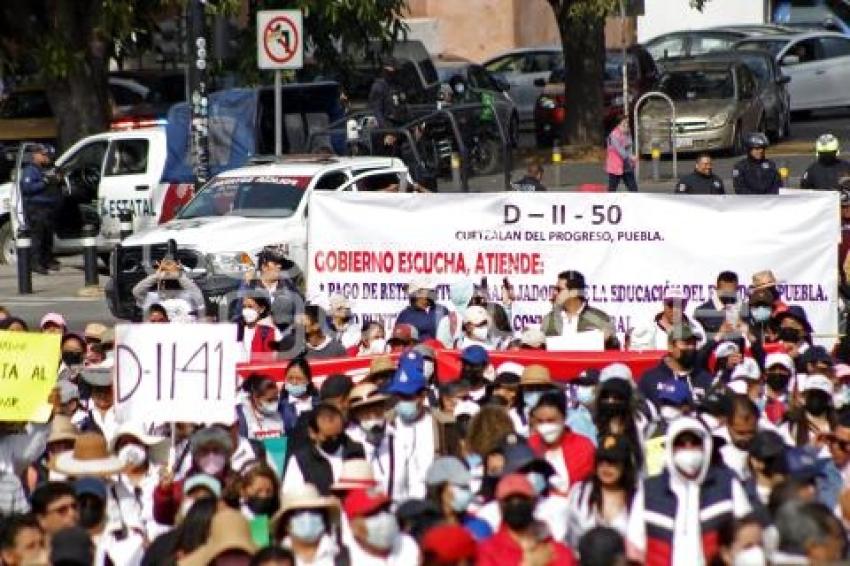 MANIFESTACIÓN MAESTROS