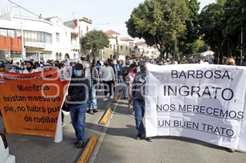 MANIFESTACIÓN MAESTROS