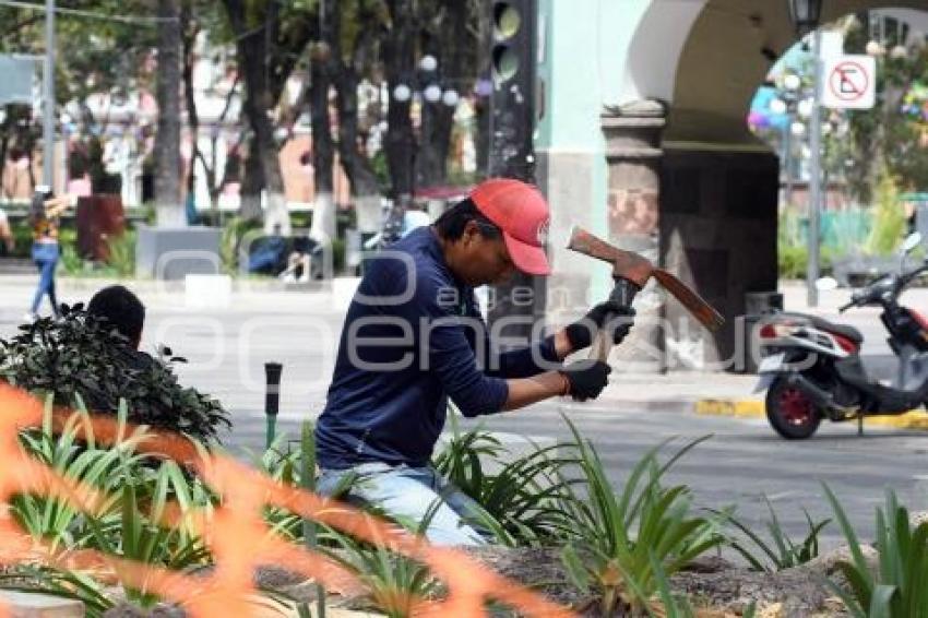 TLAXCALA . PLAZA XICOHTÉNCATL