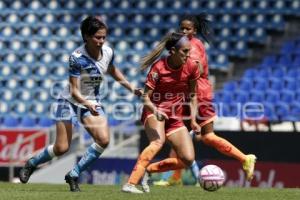 FÚTBOL FEMENIL . PUEBLA VS JUÁREZ