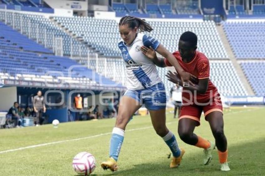 FÚTBOL FEMENIL . PUEBLA VS JUÁREZ