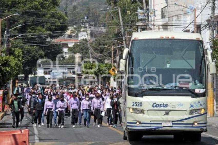 TLAXCALA . MARCHA NORMALISTAS