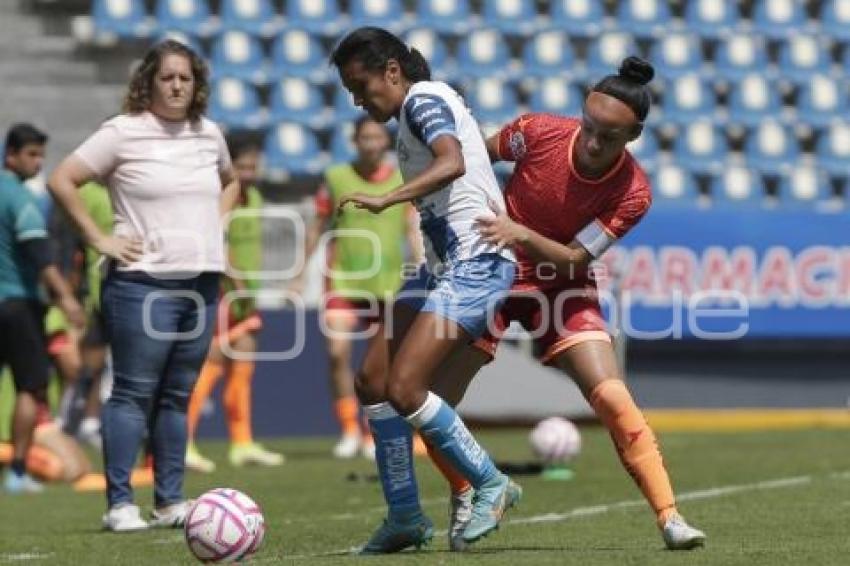 FÚTBOL FEMENIL . PUEBLA VS JUÁREZ