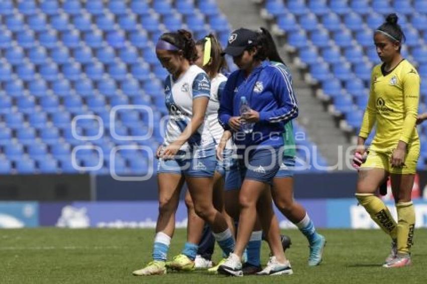 FÚTBOL FEMENIL . PUEBLA VS JUÁREZ