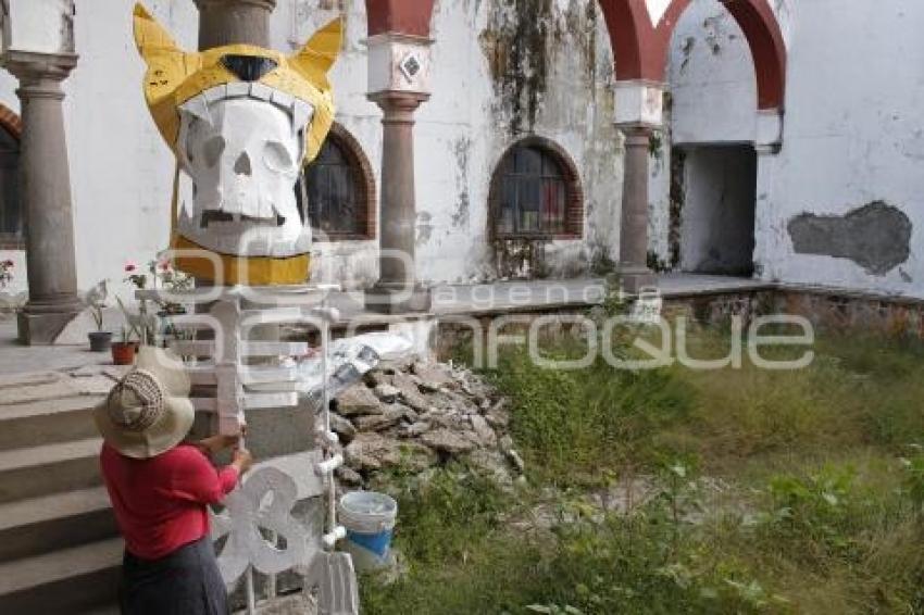 TAMALISTAS . ELABORACIÓN CATRINAS