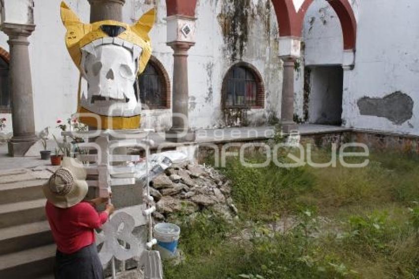 TAMALISTAS .  ELABORACIÓN CATRINAS