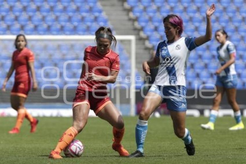 FÚTBOL FEMENIL . PUEBLA VS JUÁREZ