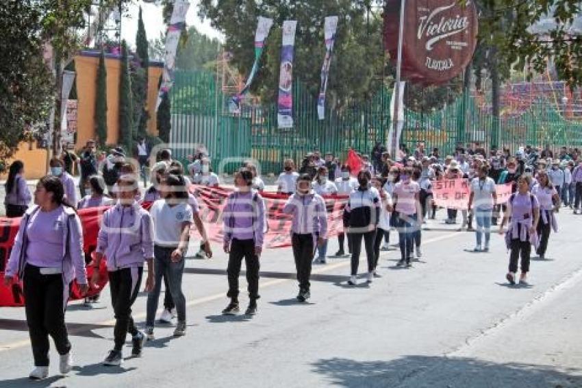 TLAXCALA . MARCHA NORMALISTAS