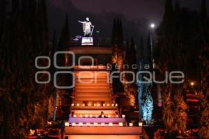 TLAXCALA . ESCALINATAS LOS HÉROES