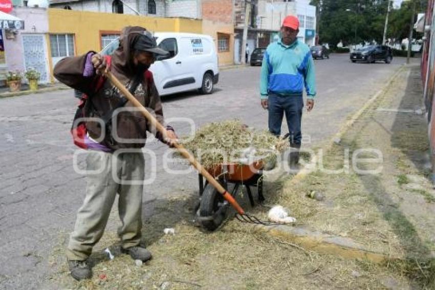 TLAXCALA . LIMPIEZA PANTEONES