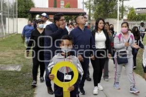 SAN ANDRÉS CHOLULA . DIA CAMINAR Y PEDALEAR