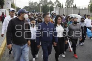 SAN ANDRÉS CHOLULA . DIA CAMINAR Y PEDALEAR