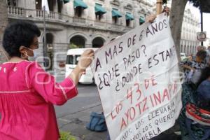 MANIFESTACIÓN .  AYOTZINAPA