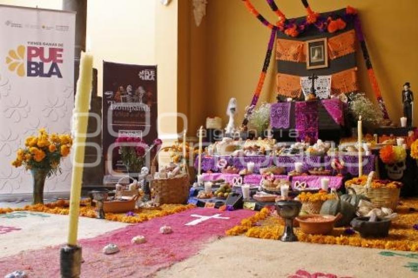 OFRENDAS . ENTRE VIVOS Y MUERTOS