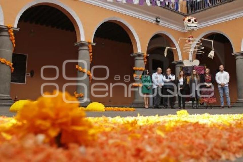 OFRENDAS .  ENTRE VIVOS Y MUERTOS