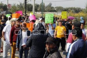 TEXMELUCAN . MANIFESTACIÓN COMERCIANTES