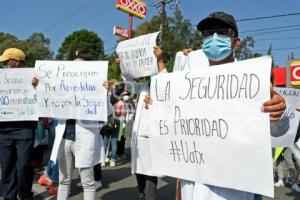 TLAXCALA . PROTESTA UNIVERSITARIA