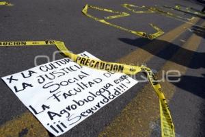 TLAXCALA . PROTESTA UNIVERSITARIA