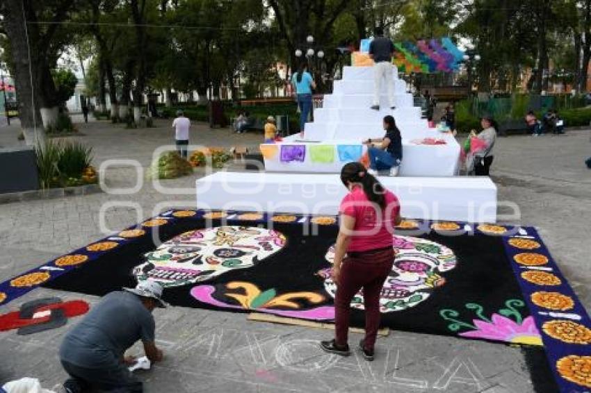 TLAXCALA . OFRENDA DE ASERRÍN