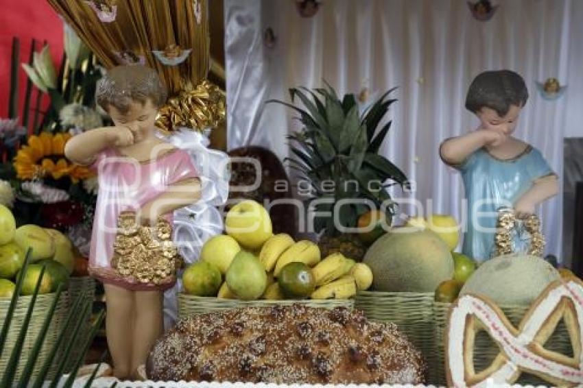 HUAQUECHULA . OFRENDA MONUMENTAL