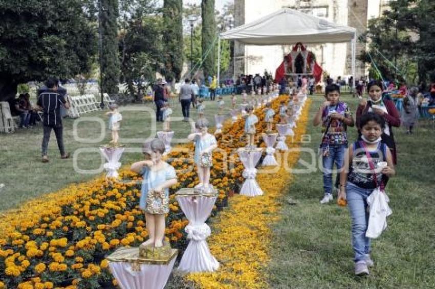 HUAQUECHULA . OFRENDA MONUMENTAL