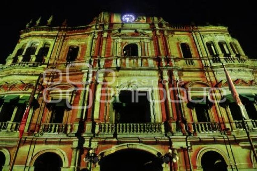 PALACIO MUNICIPAL . VIDEO MAPPING