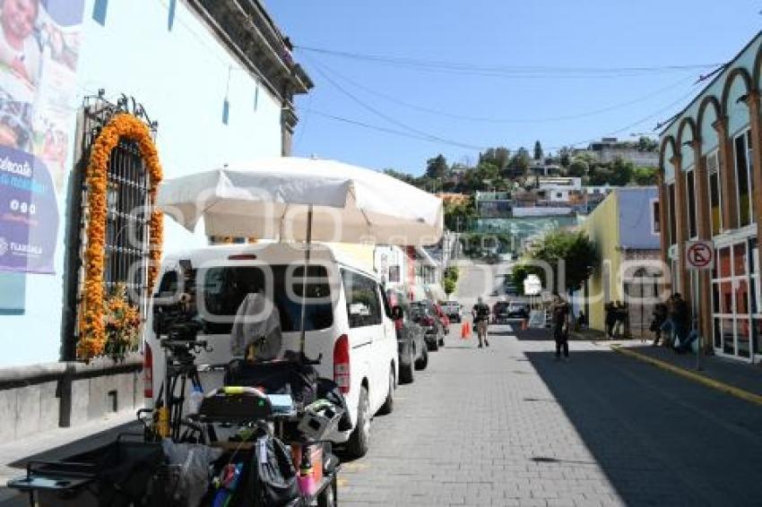 TLAXCALA . GRABACIÓN PELICULA