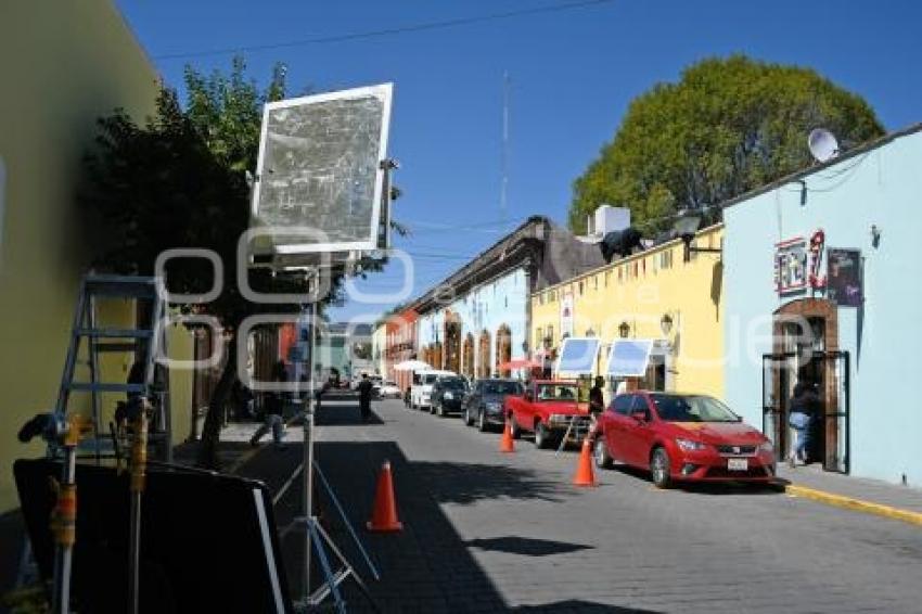 TLAXCALA . GRABACIÓN PELICULA