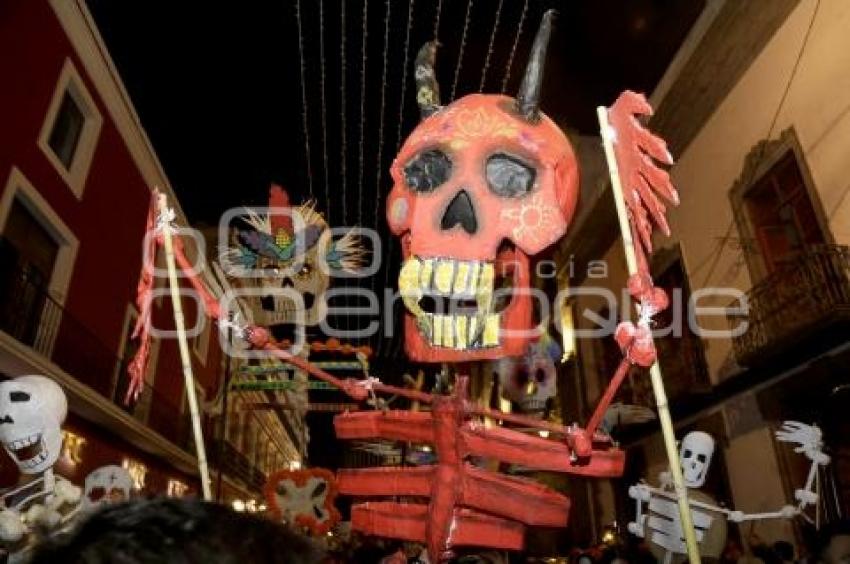 TAMALISTA . DESFILE DE CALAVERAS