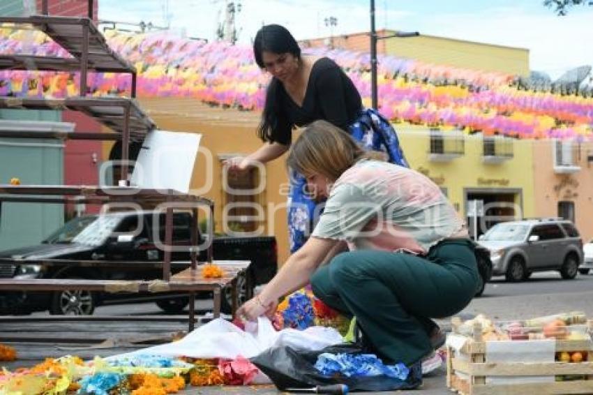 TLAXCALA . RETIRO OFRENDA