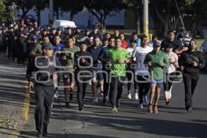 AYUNTAMIENTO . CARRERA CON CADETES