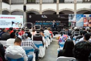 TLAXCALA . FORO LEY DE OBRA PÚBLICA