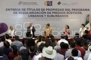 GOBIERNO ESTATAL . TÍTULOS DE PROPIEDAD