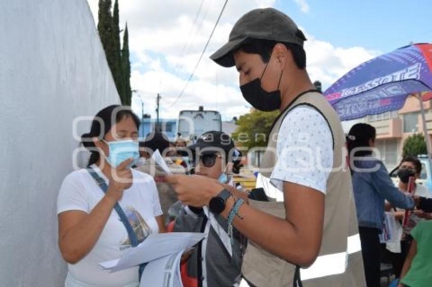 TEHUACÁN . VACUNACIÓN COVID-19