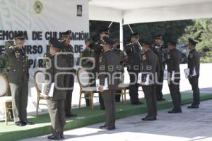 EJÉRCITO . CEREMONIA DE GRADUACIÓN