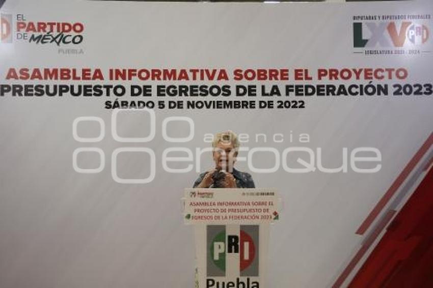 PRI . ASAMBLEA INFORMATIVA