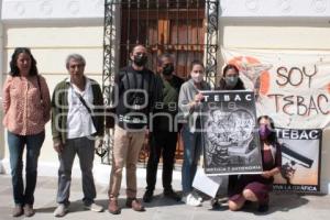 TLAXCALA . PROTESTA TEBAC