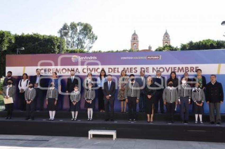 SAN ANDRÉS CHOLULA . CEREMONIA NOVIEMBRE