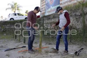 SAN ANDRÉS CHOLULA . JORNADA REFORESTACIÓN