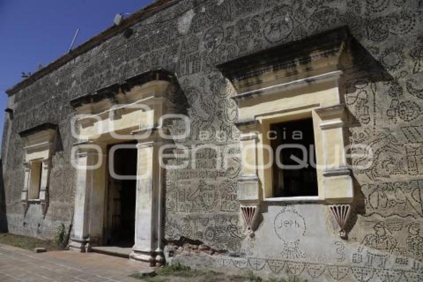 SAN ANDRÉS CHOLULA . LA CASA DEL DIABLO