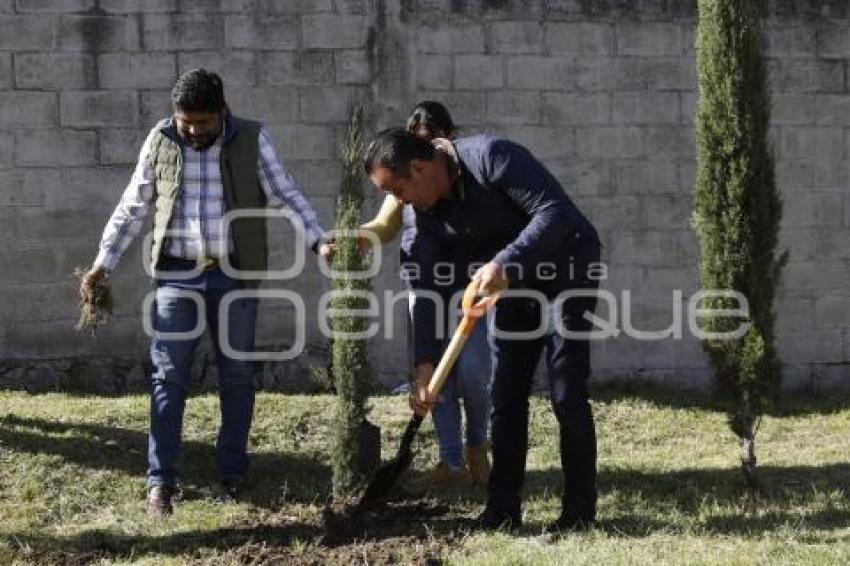 SAN ANDRÉS CHOLULA . JORNADA REFORESTACIÓN