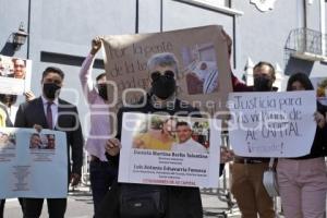 MANIFESTACIÓN . DEFRAUDADOS AE CAPITAL