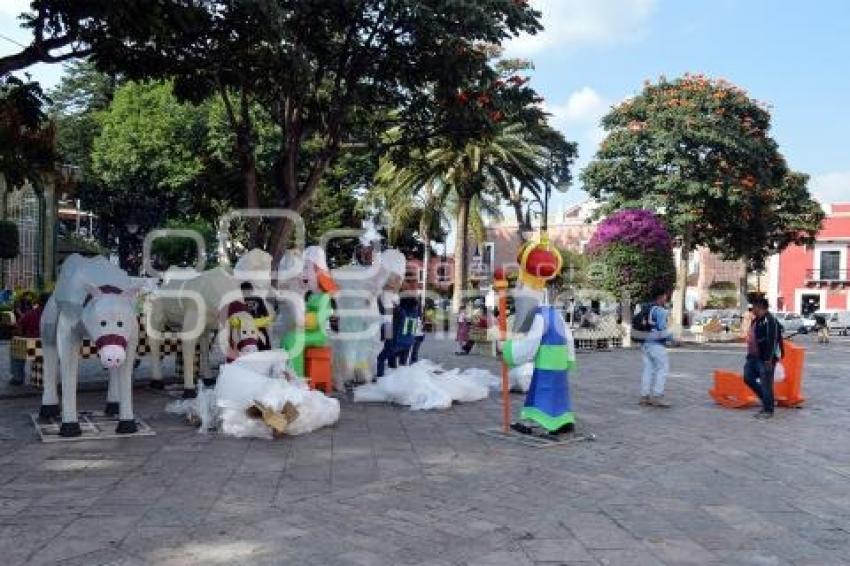 ATLIXCO . ADORNOS NAVIDEÑOS