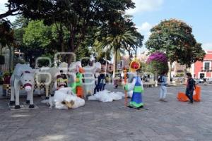 ATLIXCO . ADORNOS NAVIDEÑOS