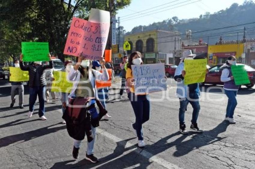 TLAXCALA . MANIFESTACIÓN SALUD